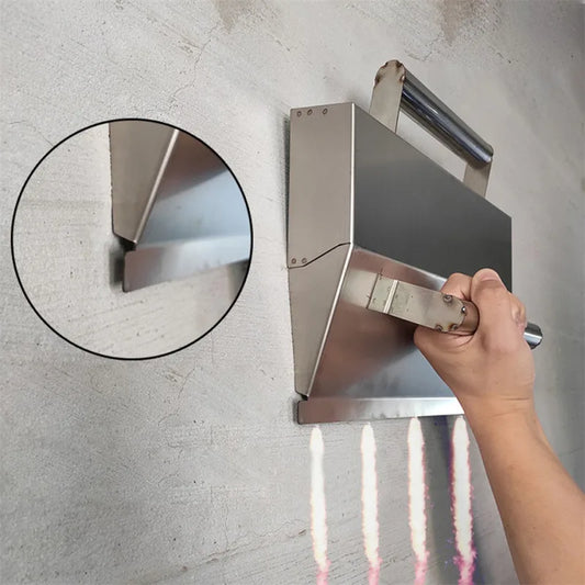 Metalen Betonspaan Set – Muurpleister Gereedschap met Beschermhoes voor Metselaars