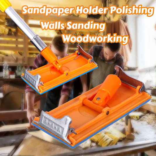 Handige Schuurhouder – Voor Muren, Hout en Stucwerk